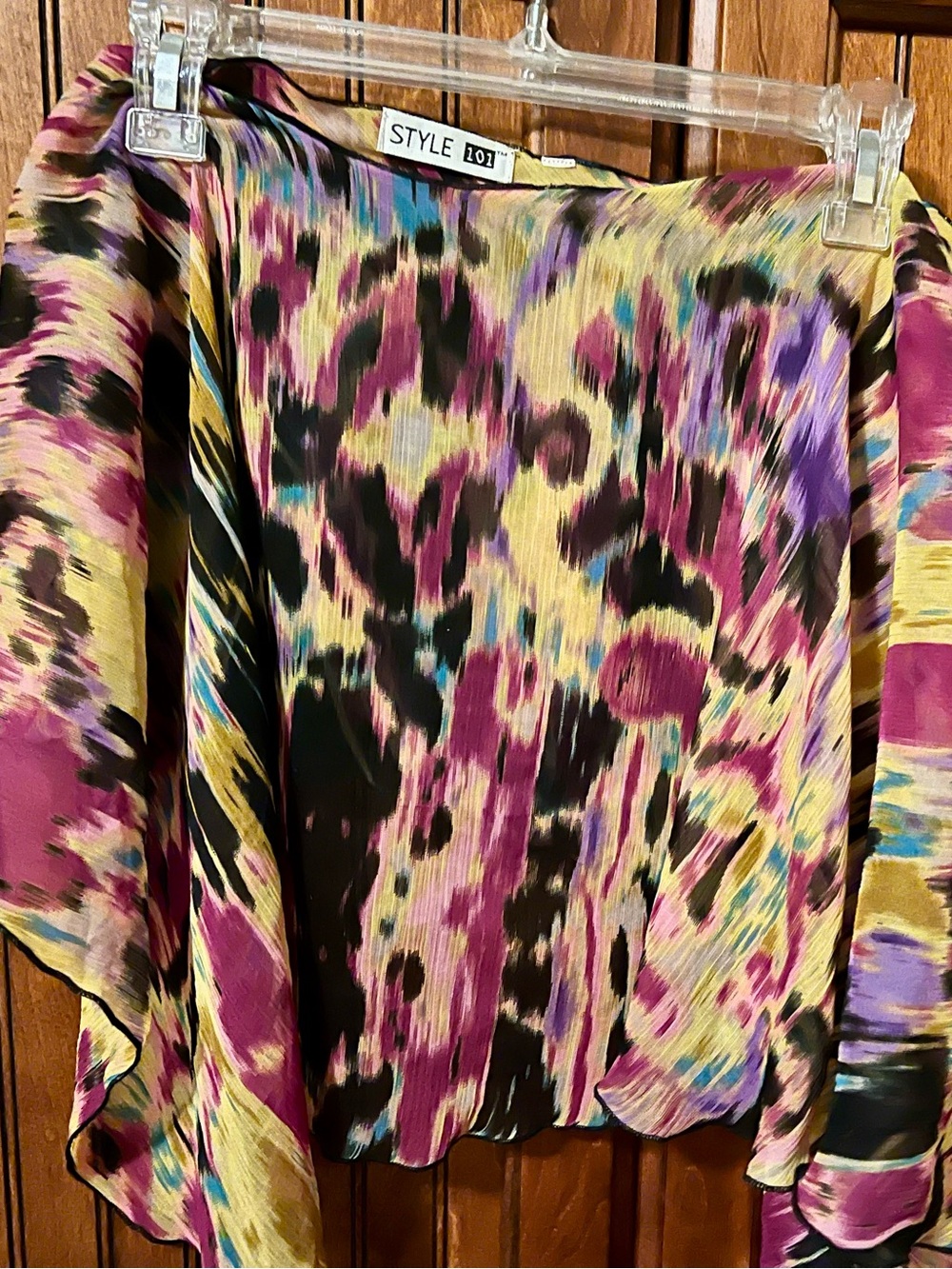 Style 101 Colorful Animal Print chiffon wrap cover